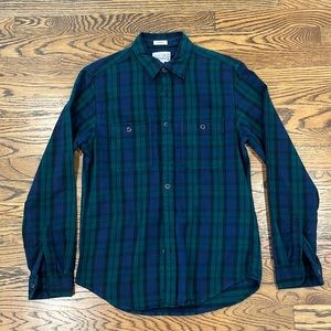 J Crew midweight flannel shirt
